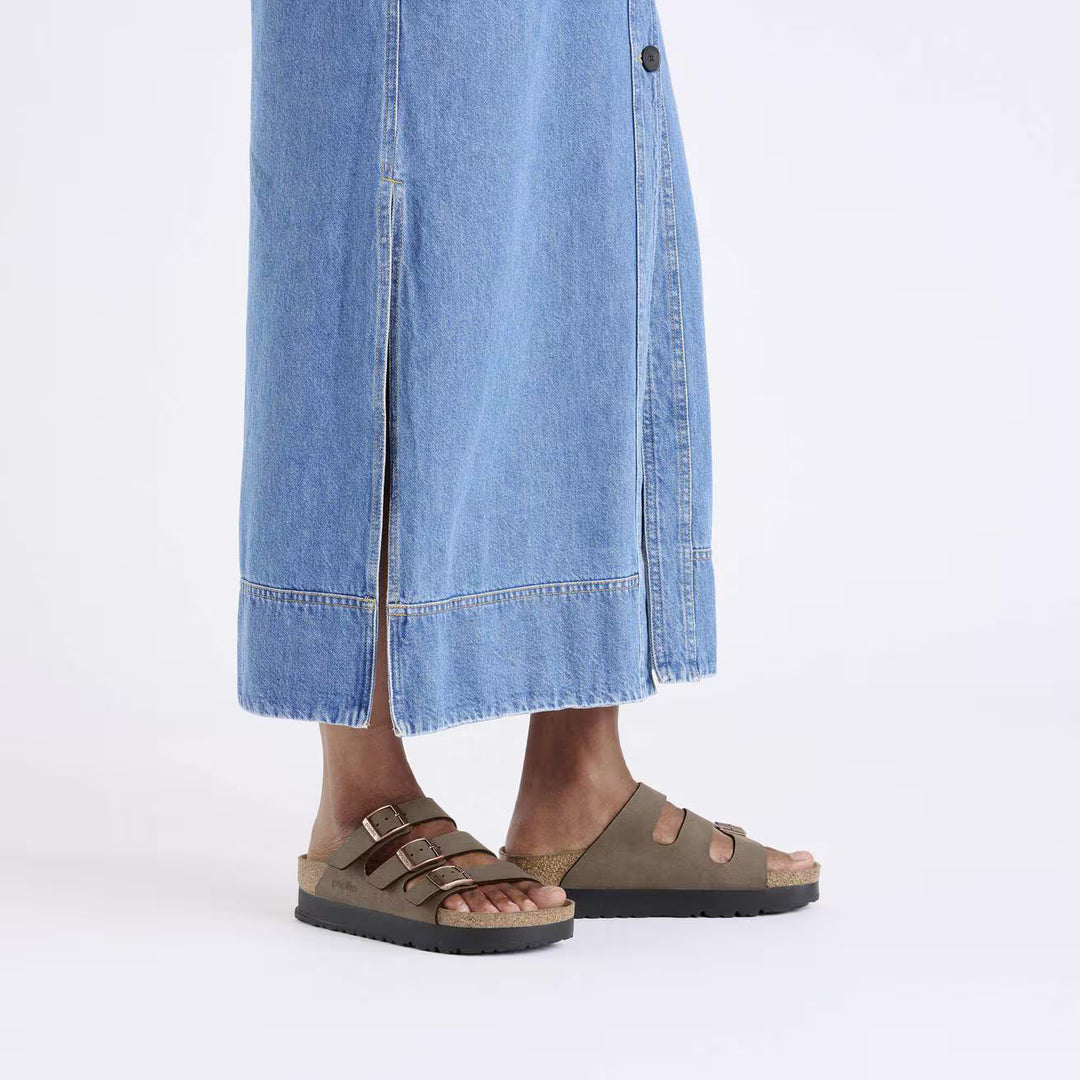 Birkenstock Papillio - Florida Vegan Flex Platform - Mocha Birko-Flor