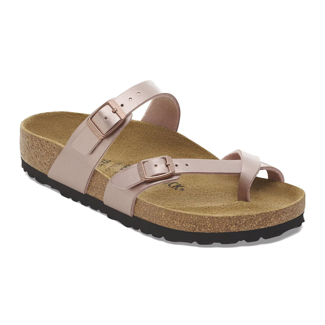 Birkenstock Mayari Metallic Copper Birko-Flor – Fourth Ave