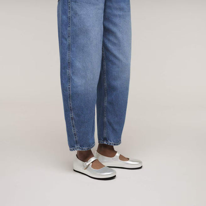Birkenstock - Santa Clarita - Silver Leather