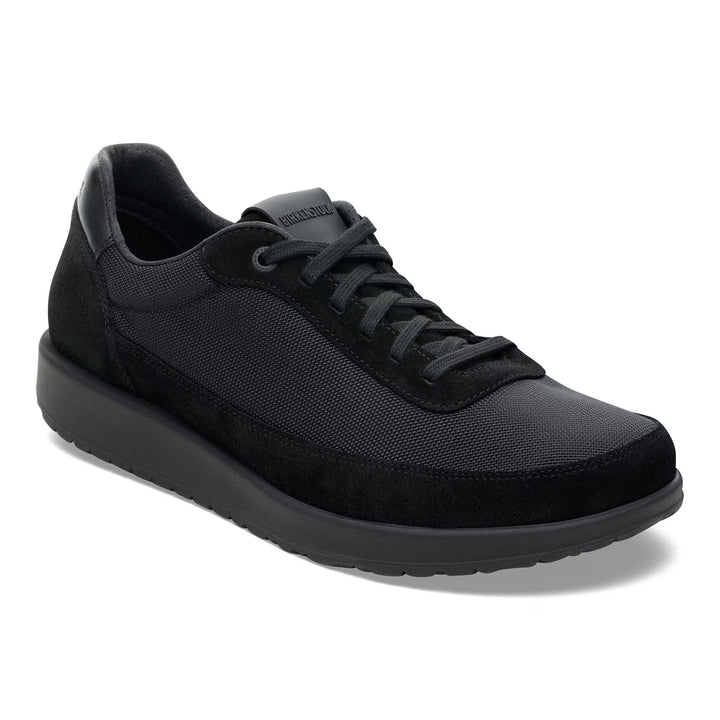 Birkenstock - Honnef City - Black/ Black Suede - Textile