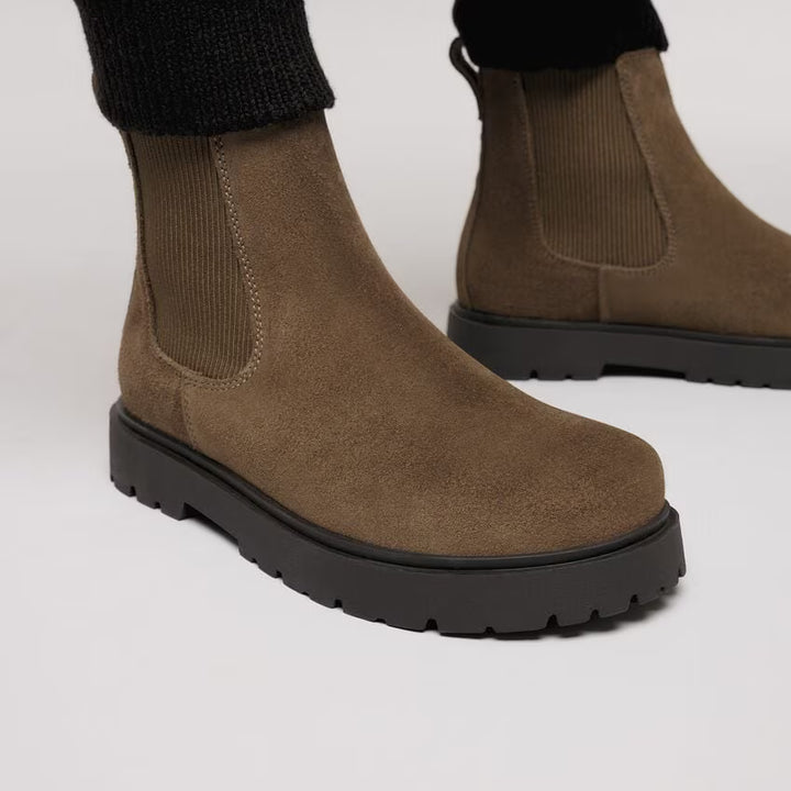 Birkenstock - Highwood Slip On - Dark Tea Suede Leather