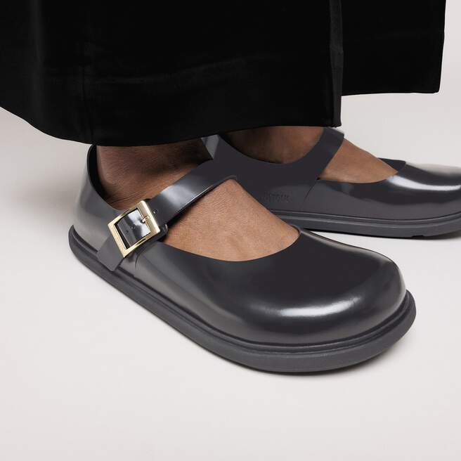Birkenstock - Mantova Droplet Buckle - Black Patent Leather