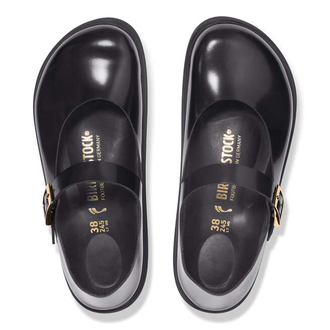 Birkenstock - Mantova Droplet Buckle - Black Patent Leather