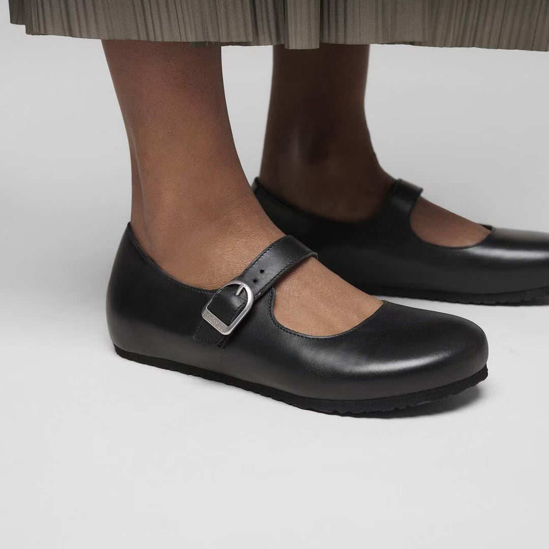 Birkenstock - Santa Clarita - Black Leather – Fourth Ave Footwear Birkenstock - Santa Clarita - Black Leather – Fourth Ave Footwear