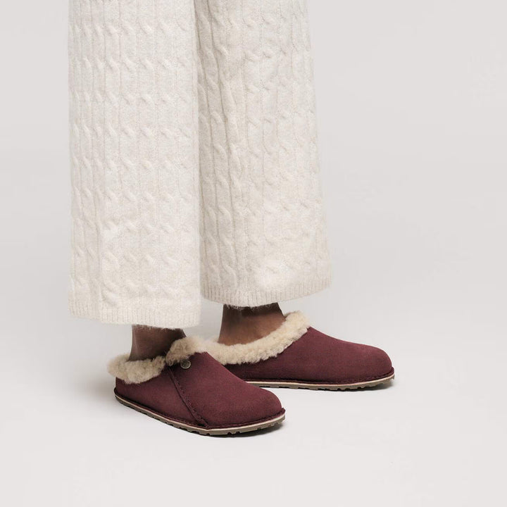 Birkenstock - Zermatt Premium Shearling - Zinfandel Suede Leather