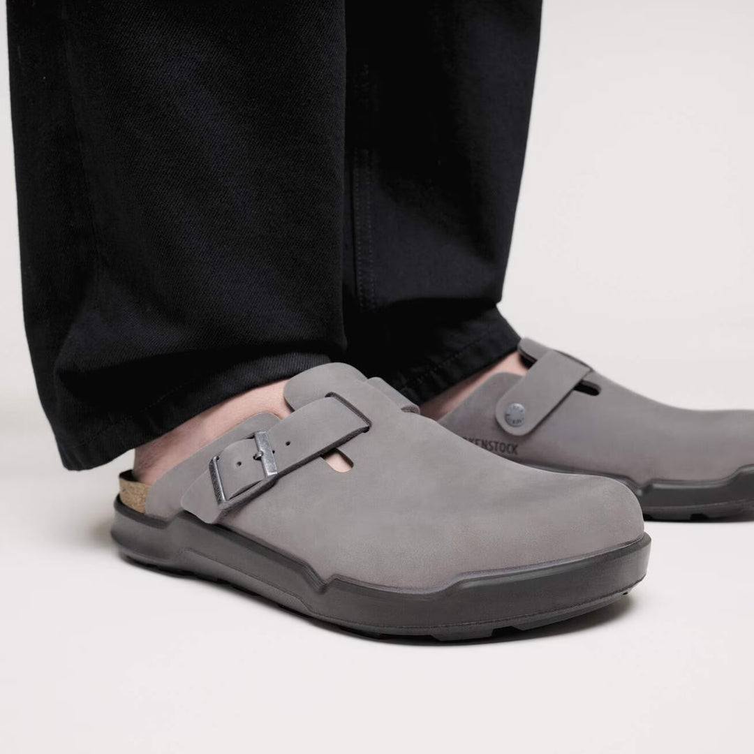 Birkenstock - Boston Rugged - Iron Oiled Leather