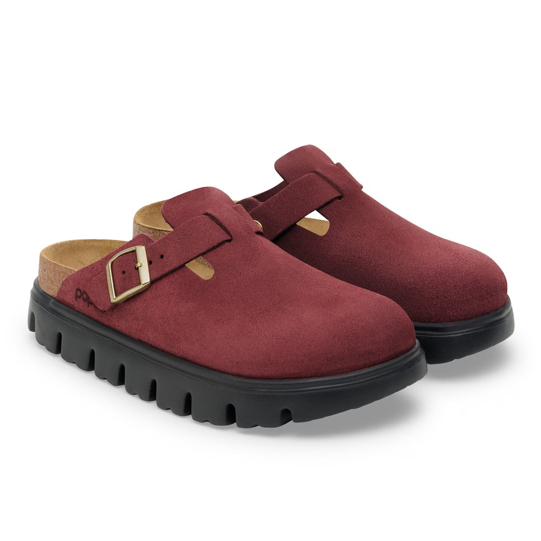 Birkenstock - Boston Chunky - Zinfandel Suede