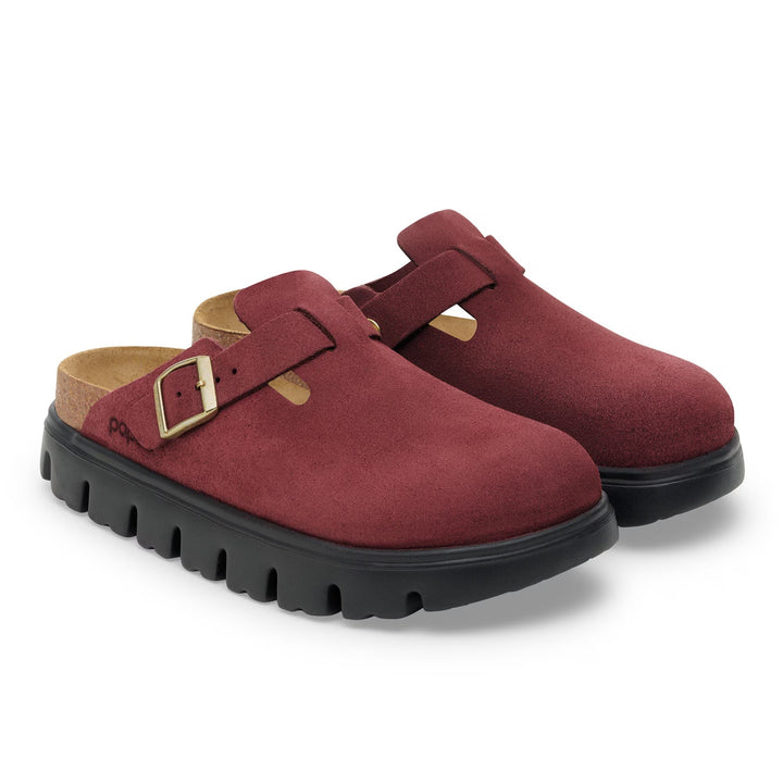 Birkenstock - Boston Chunky - Zinfandel Suede
