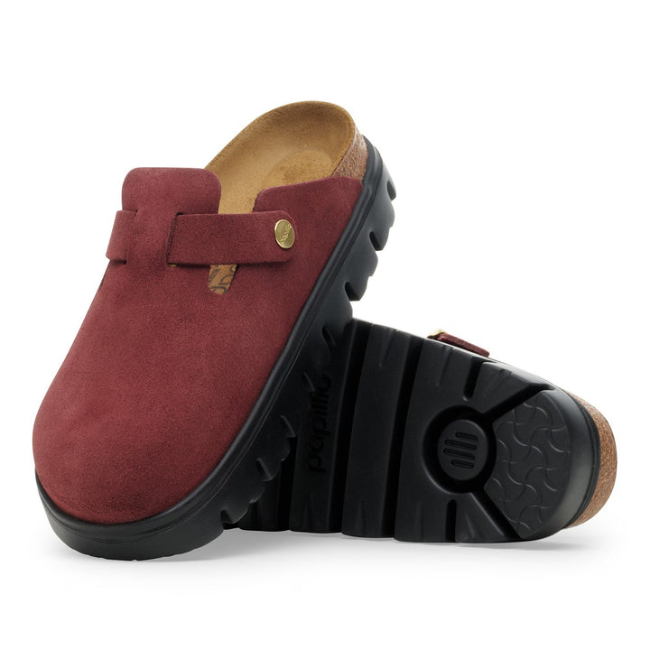 Birkenstock - Boston Chunky - Zinfandel Suede