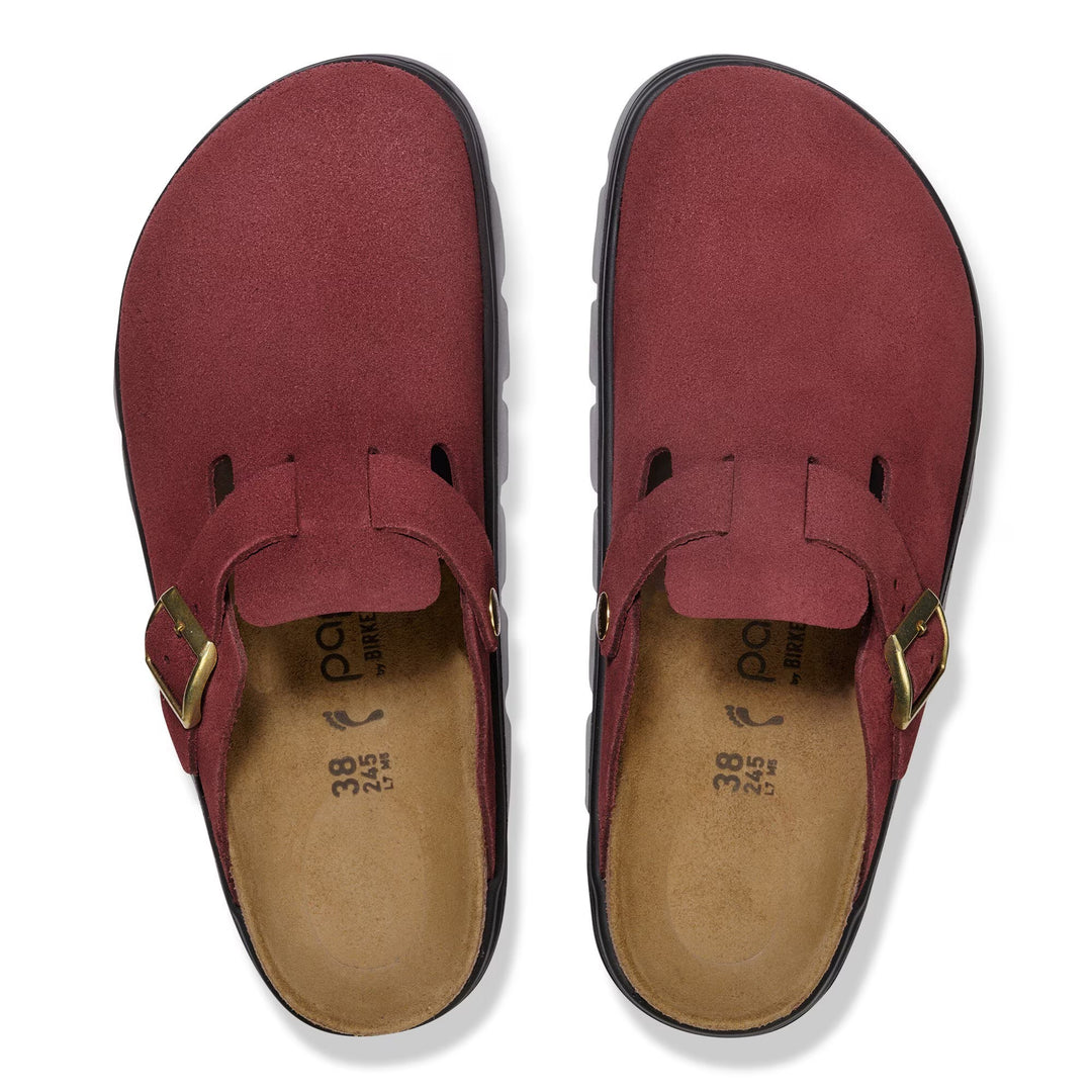 Birkenstock - Boston Chunky - Zinfandel Suede