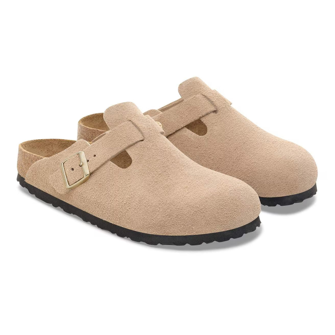 Birkenstock - Boston - Sandcastle Suede