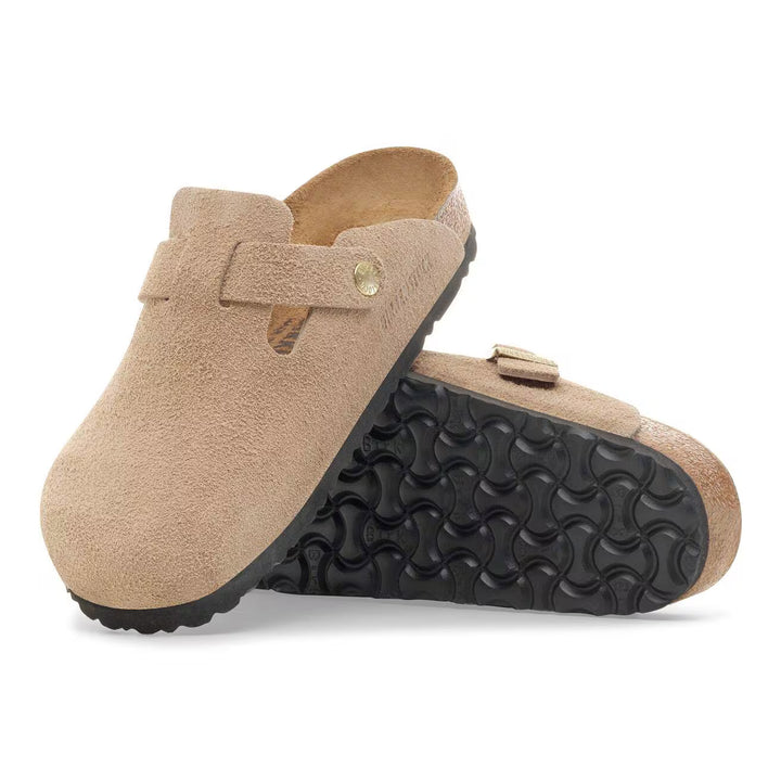 Birkenstock - Boston - Sandcastle Suede