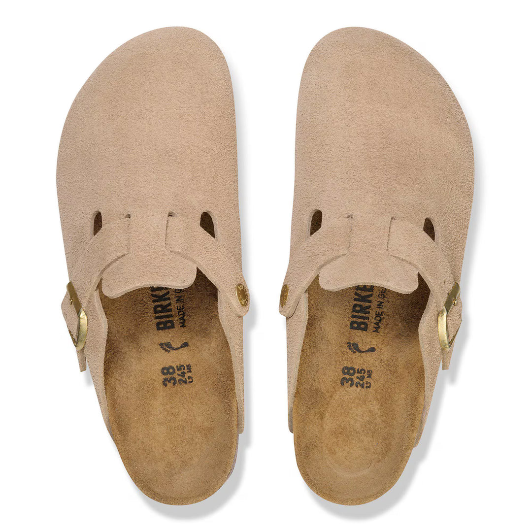 Birkenstock - Boston - Sandcastle Suede
