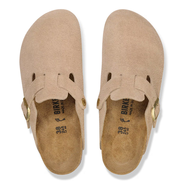 Birkenstock - Boston - Sandcastle Suede