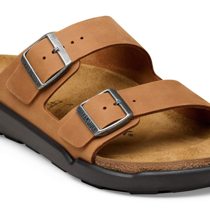 Birkenstock - Arizona Rugged - Cognac Oiled Leather