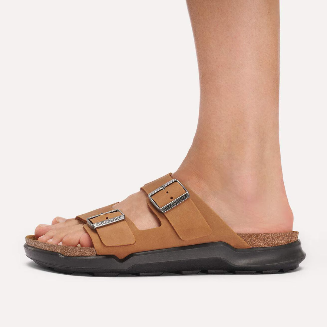 Birkenstock - Arizona Rugged - Cognac Oiled Leather