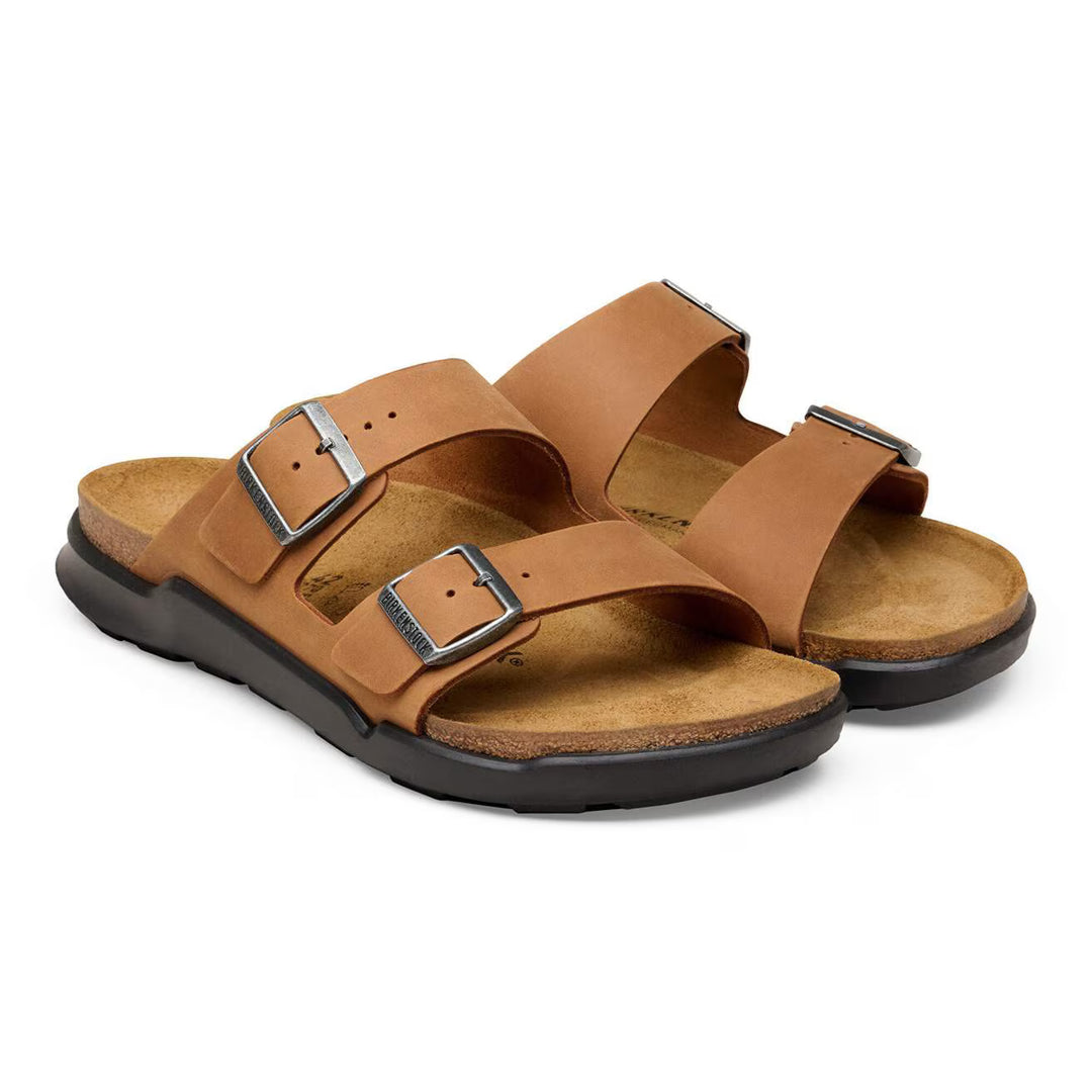 Birkenstock - Arizona Rugged - Cognac Oiled Leather