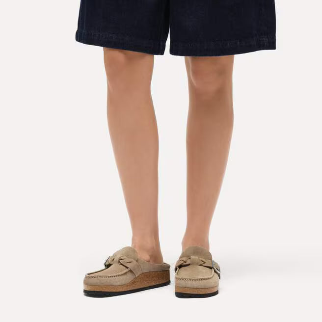 Birkenstock - Buckley Briaded - Taupe Suede Leather