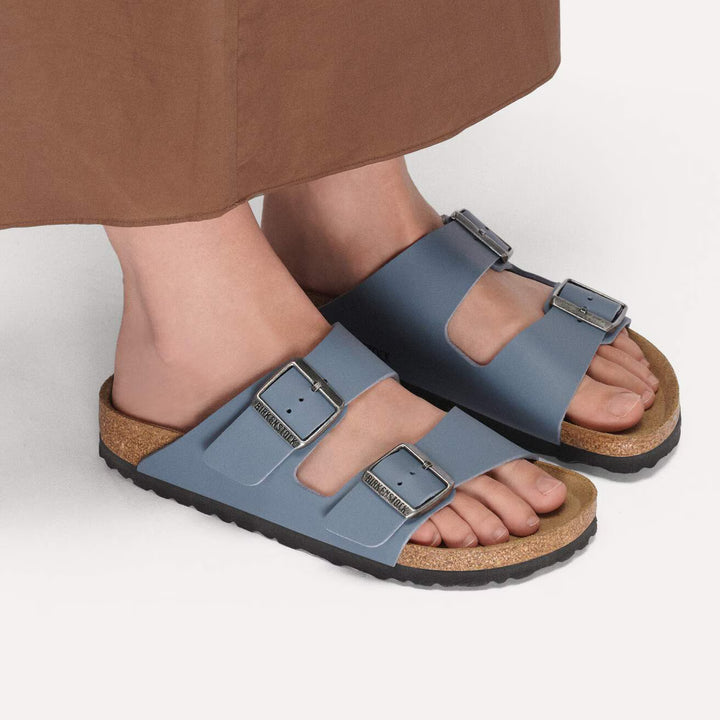 Birkenstock - Arizona - Basalt Grey Birko-Flor