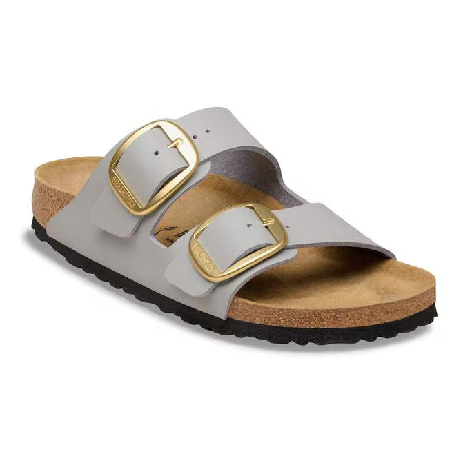 Birkenstock - Arizona Big Buckle - Stone Coin Birko Flor