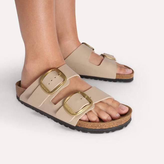 Birkenstock - Arizona Big Buckle - Sandcastle Birko Flor