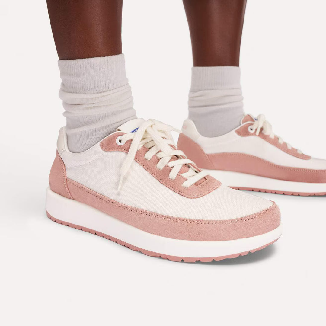 Birkenstock - Honnef City - Pink Clay / Eggshell - Suede/Textile