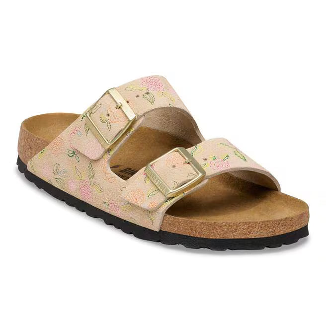 Birkenstock - Arizona - Sandcastle Flower Print Suede