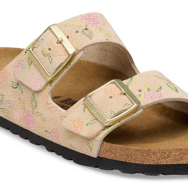 Birkenstock - Arizona - Sandcastle Flower Print Suede