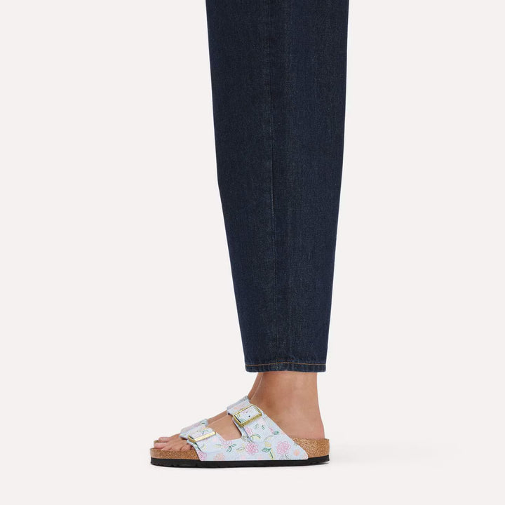 Birkenstock - Arizona - Baby Blue Flower Print Suede