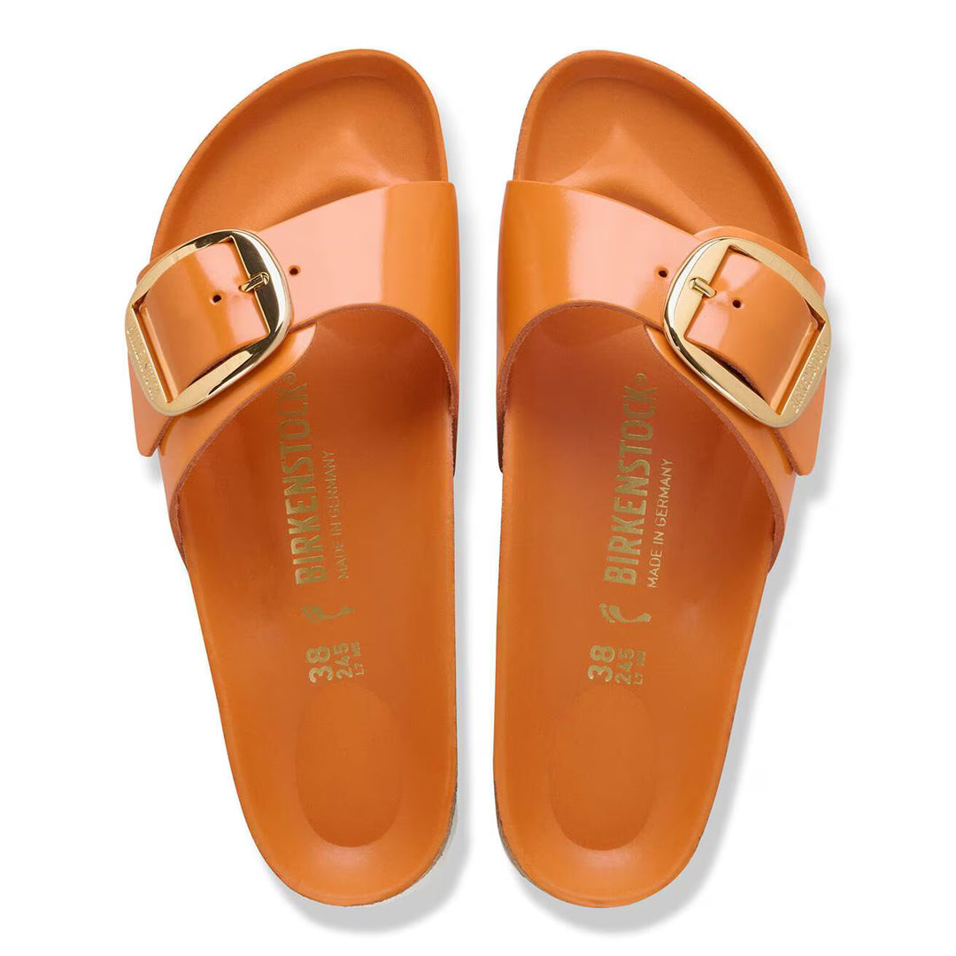 Birkenstock - Madrid Big Buckle - Kurkuma High Shine Leather