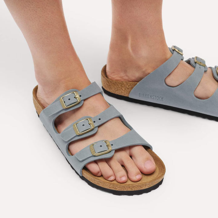 Birkenstock - Florida - Basalt Gray Oiled Leather