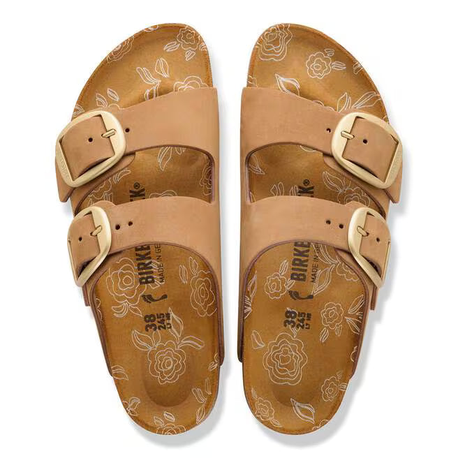 Birkenstock - Arizona Big Buckle - Mink Nubuck Leather