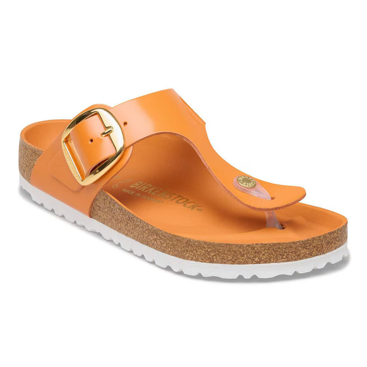 Birkenstock - Gizeh Big Buckle - Kurkuma High Shine Leather