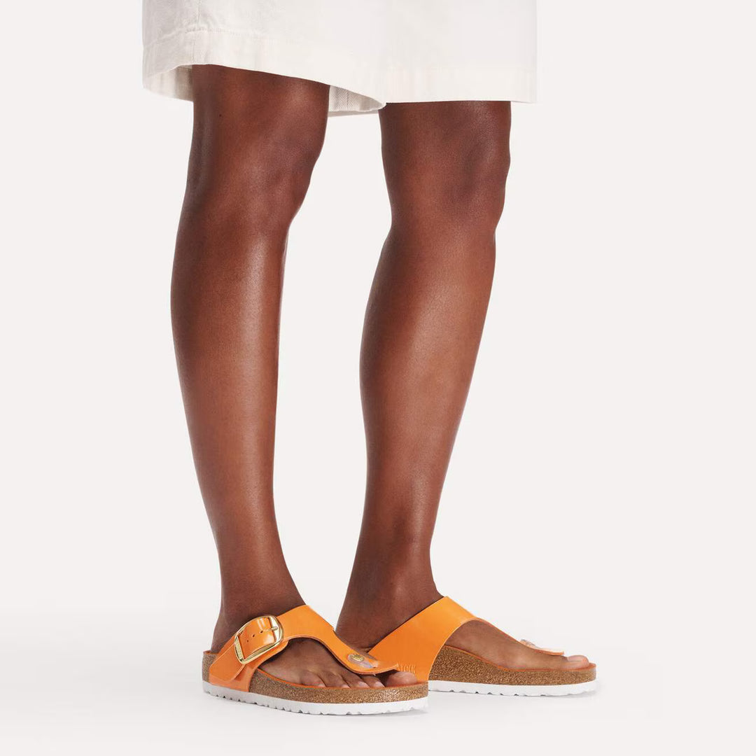 Birkenstock - Gizeh Big Buckle - Kurkuma High Shine Leather