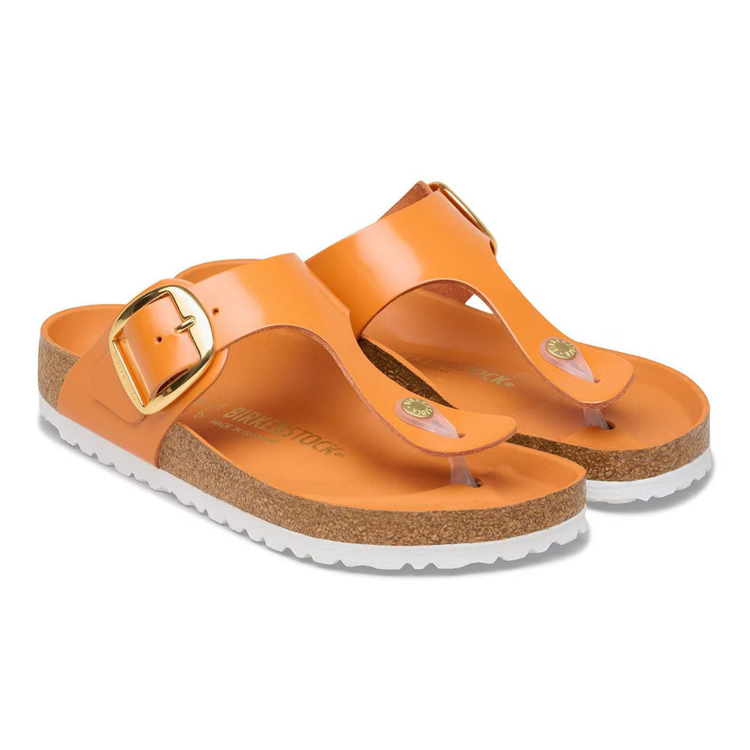 Birkenstock - Gizeh Big Buckle - Kurkuma High Shine Leather