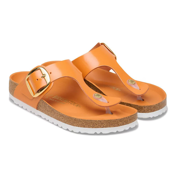 Birkenstock - Gizeh Big Buckle - Kurkuma High Shine Leather
