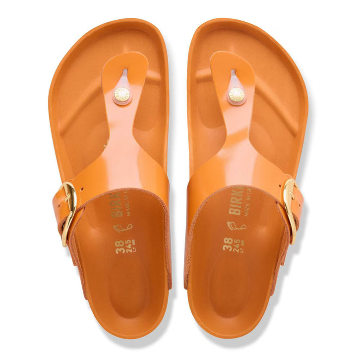 Birkenstock - Gizeh Big Buckle - Kurkuma High Shine Leather