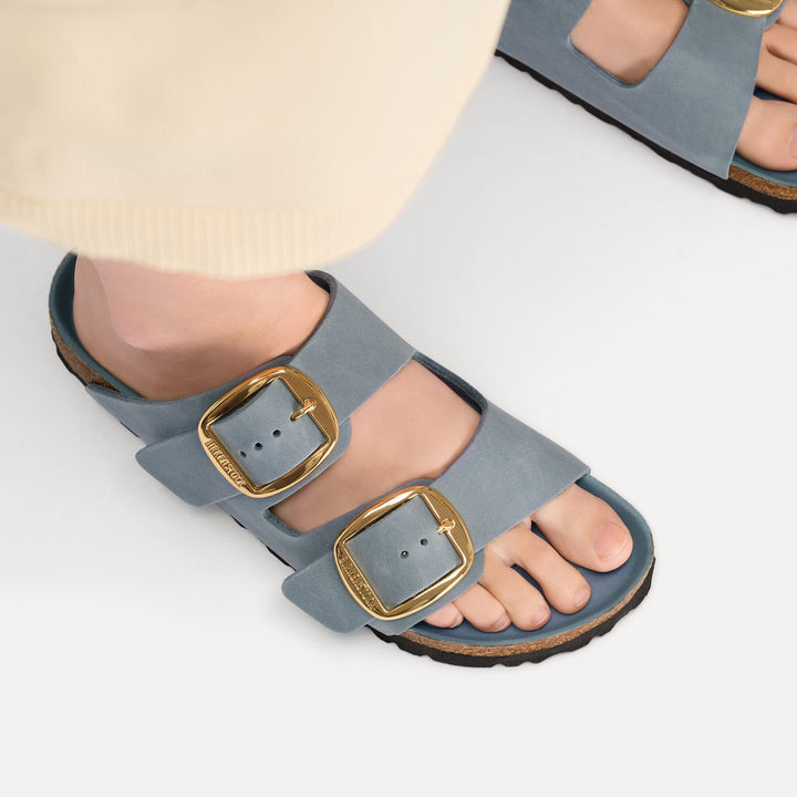 Birkenstock - Arizona Big Buckle - Basalt Gray Leather