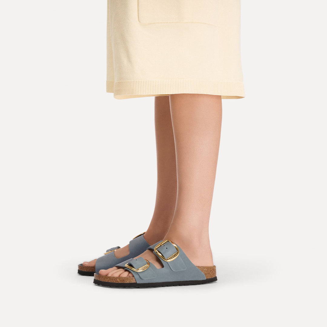 Birkenstock - Arizona Big Buckle - Basalt Gray Leather