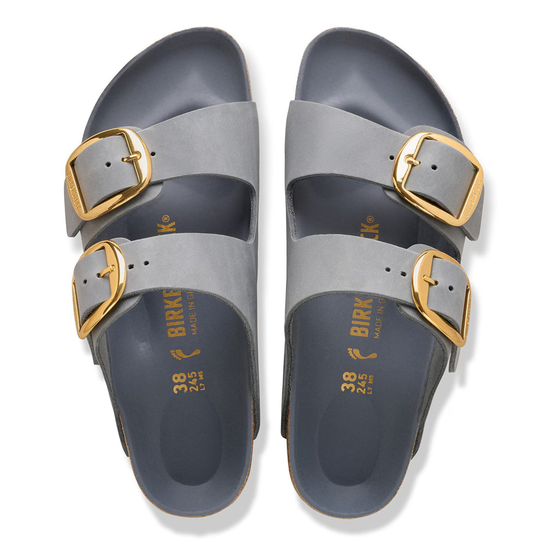 Birkenstock - Arizona Big Buckle - Basalt Gray Leather