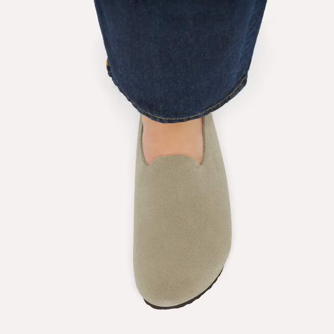 Birkenstock - Amsterdam Wrapped - Taupe Suede