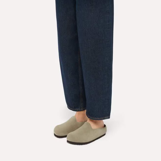 Birkenstock - Amsterdam Wrapped - Taupe Suede