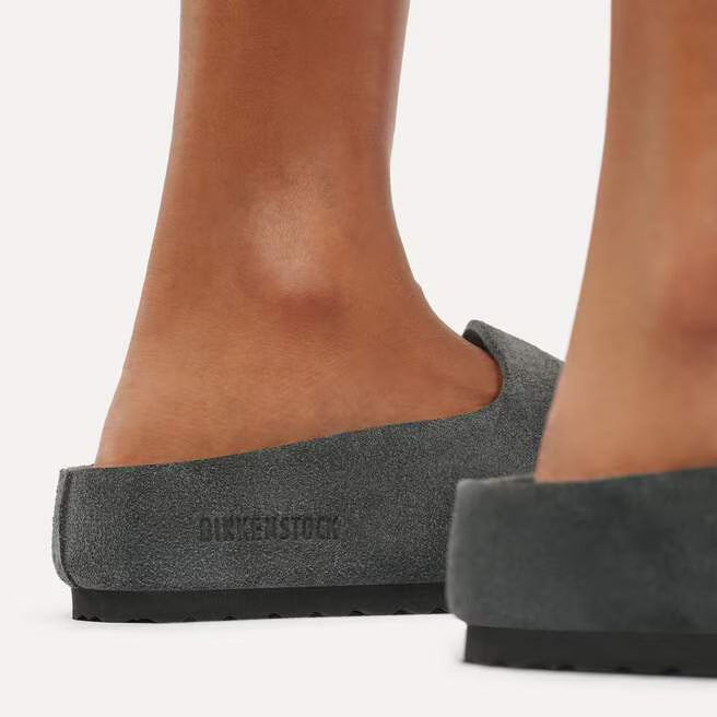 Birkenstock - Amsterdam Wrapped - Charcoal Suede