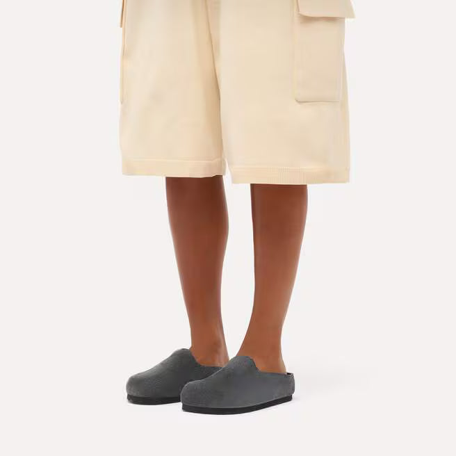 Birkenstock - Amsterdam Wrapped - Charcoal Suede