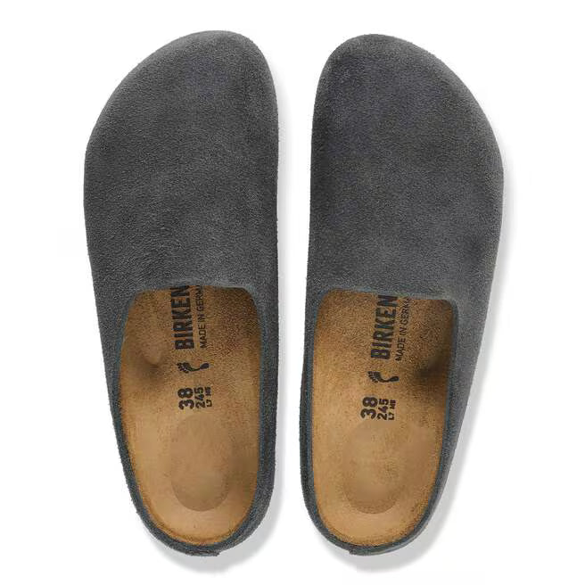 Birkenstock - Amsterdam Wrapped - Charcoal Suede