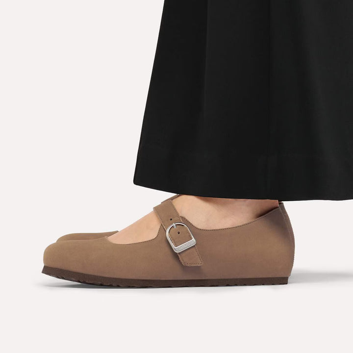 Birkenstock - Santa Clarita - Dark Tea Nubuck Leather