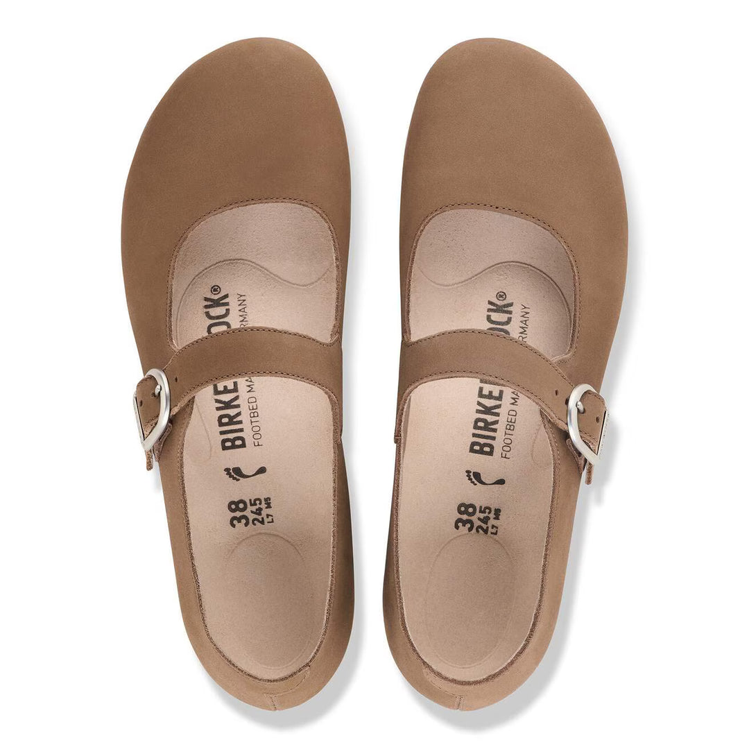 Birkenstock - Santa Clarita - Dark Tea Nubuck Leather