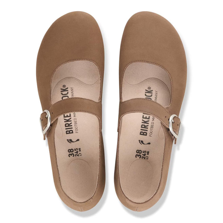 Birkenstock - Santa Clarita - Dark Tea Nubuck Leather