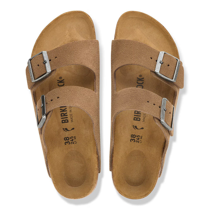 Birkenstock - Arizona - Dark Tea Suede Leather