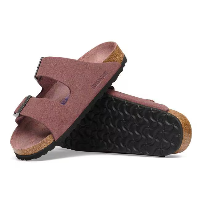 Birkenstock - Arizona Soft - Pepper Suede Leather